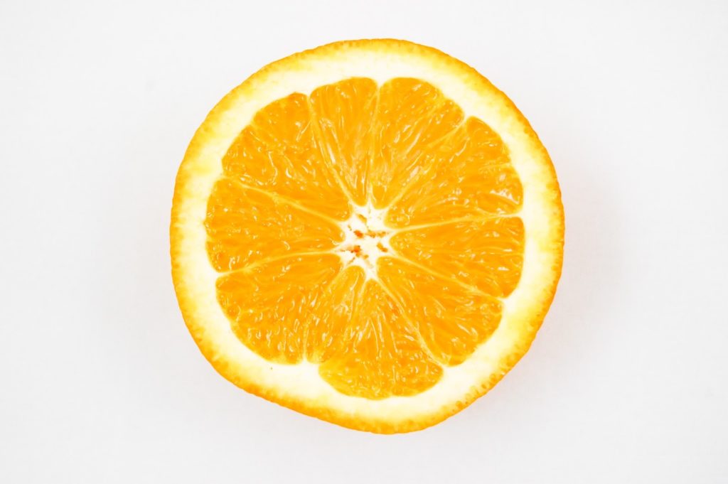 Orange slice food to eat while pregnant