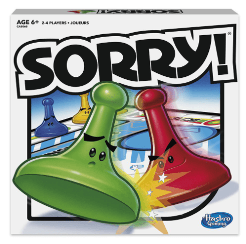 Sorry board game | fun games for family game night 