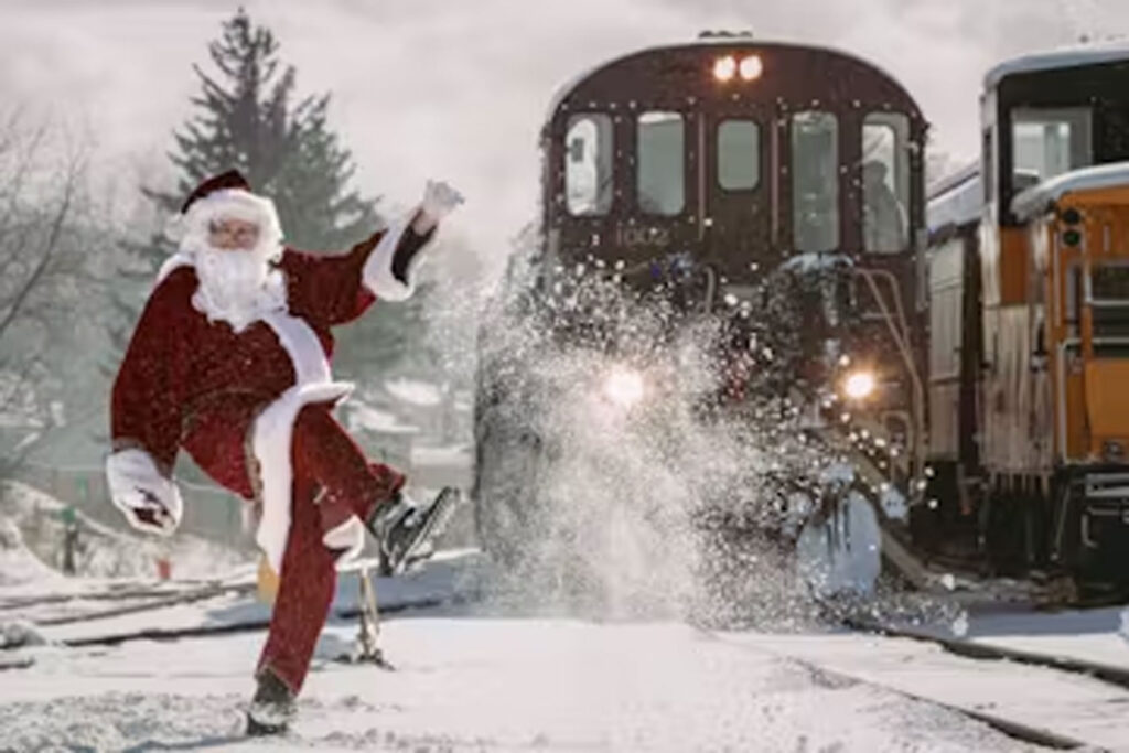 Christmas train ride