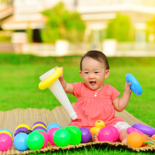 Outdoor play time with baby | Oona Wellness Group | Mental Health