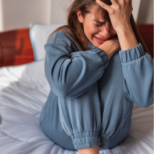 overwhelmed mom