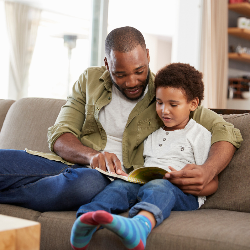 reading together | managing screen time 