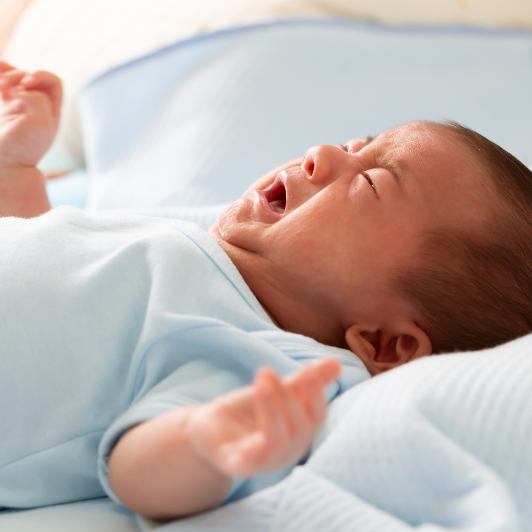 newborn crying